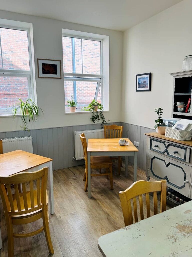 Interior of The Kitchen Table