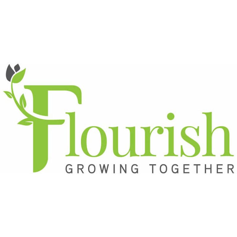 Flourish Gardening Project Logo